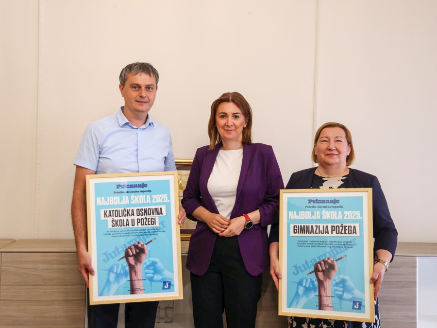 Najbolje škole u županiji: Gimnazija Požega i Katolička osnovna škola ponovno na vrhu