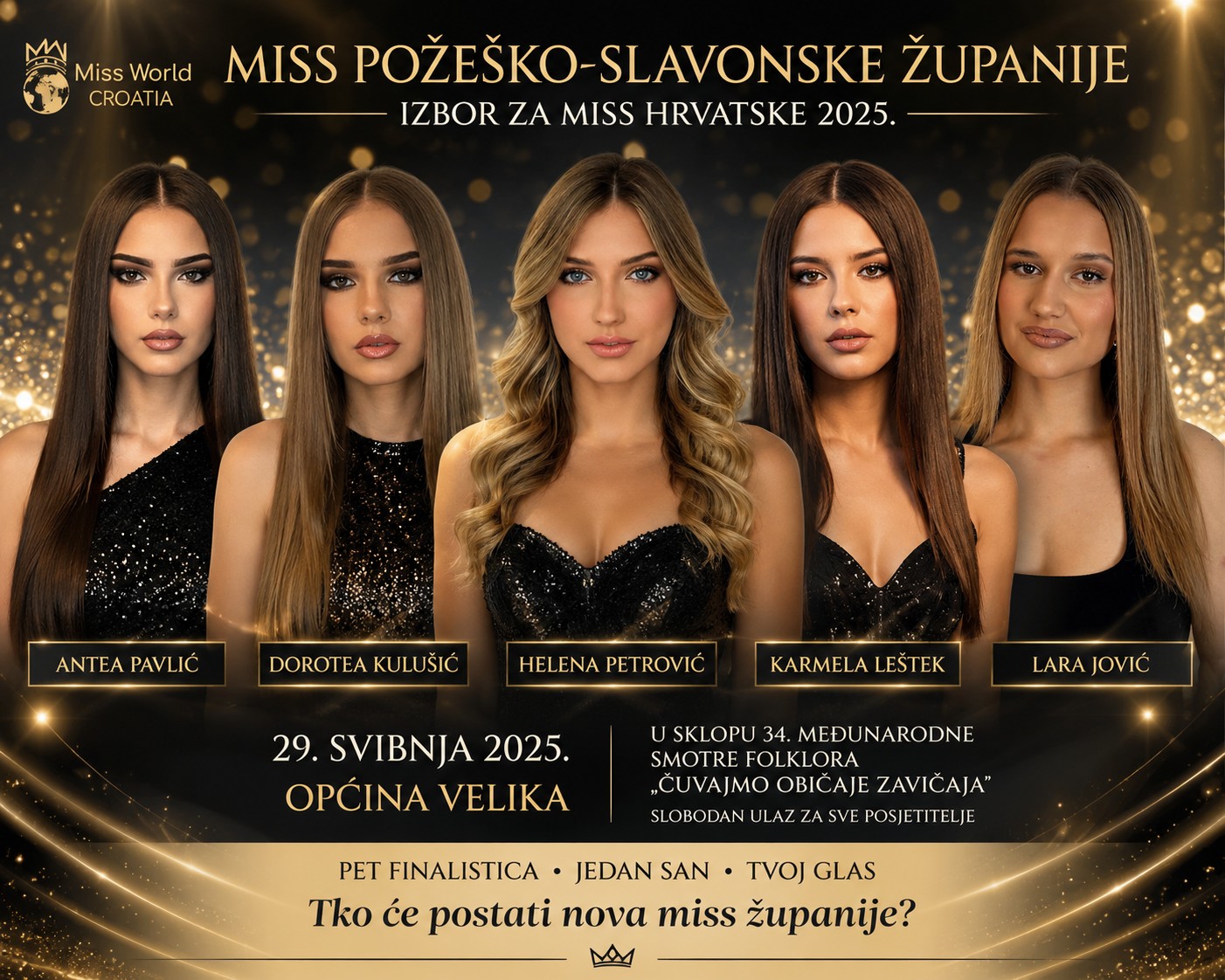 Bira se Miss Požeško-slavonske županije