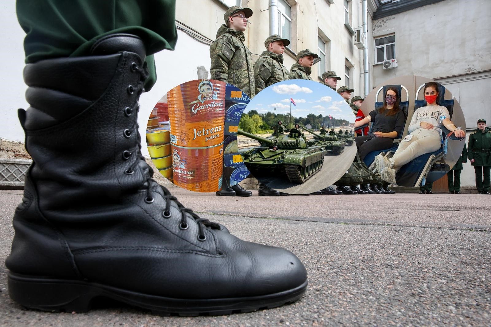 Pileća pašteta, Leopardi i zemlja koja se polako navikava na ratni rječnik