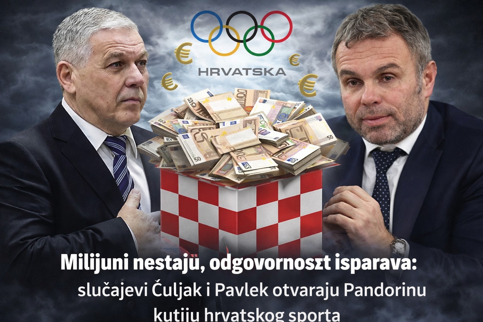 Milijuni nestaju, odgovornost isparava: slučajevi Čuljak i Pavlek otvaraju Pandorinu kutiju hrvatskog sporta