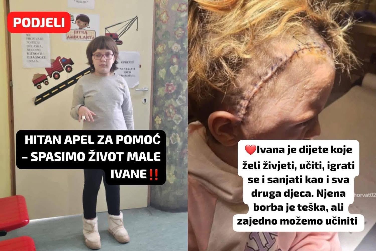 Mala Ivana (8) hitno treba operaciju u Turskoj: obitelj je prodala sve, sada trebaju pomoć