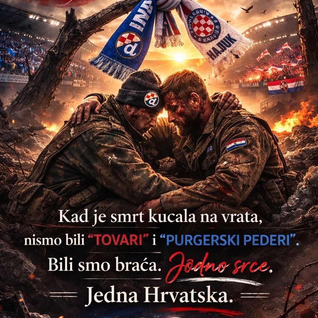 Priča s Velebita koja podsjeća: kad je bilo najteže, Hajduk i Dinamo bili su na istoj strani