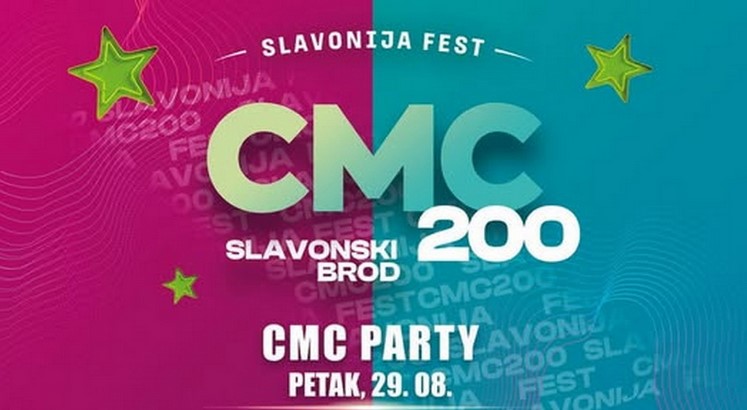 CMC 200 Slavonija Fest vraća se u Slavonski Brod uz najveća glazbena imena