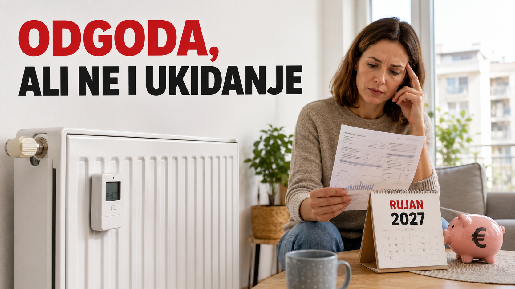 Nova pravila grijanja odgađaju se do 2027., ali budući trošak za stanare nije ukinut