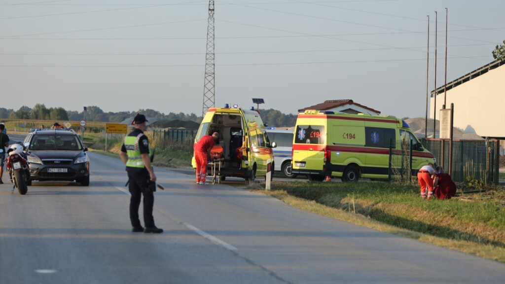 Sudari, ozlijeđeni i "rusvaj" u prometu: biciklist teško stradao u Vinkovcima