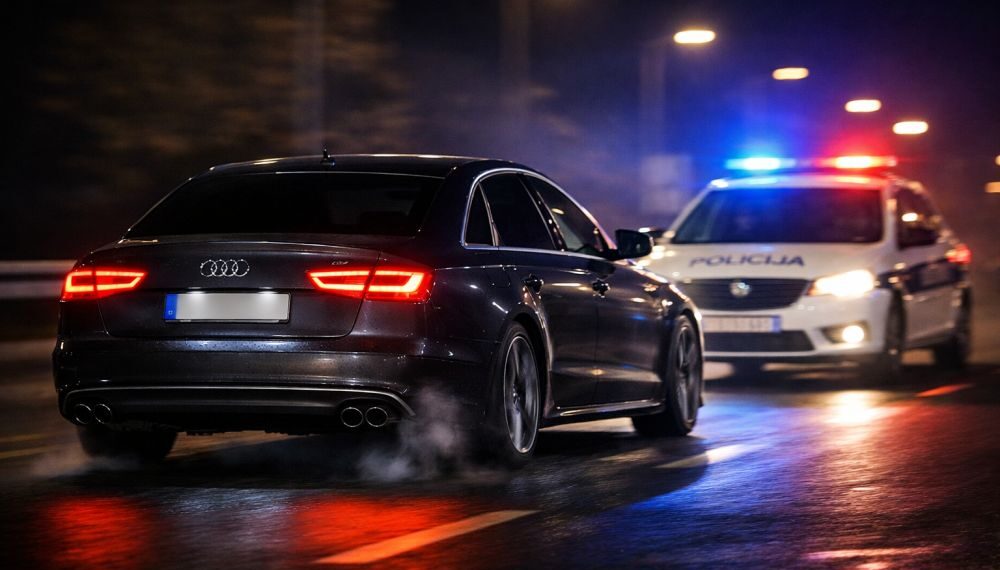 Pokušao pobjeći policiji pa vrijeđao policajce