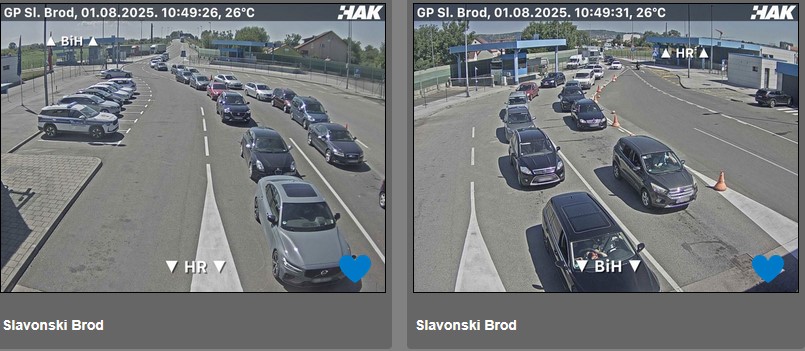 Ljetna špica donosi velike gužve: Zastoji na autocestama i granicama diljem Hrvatske